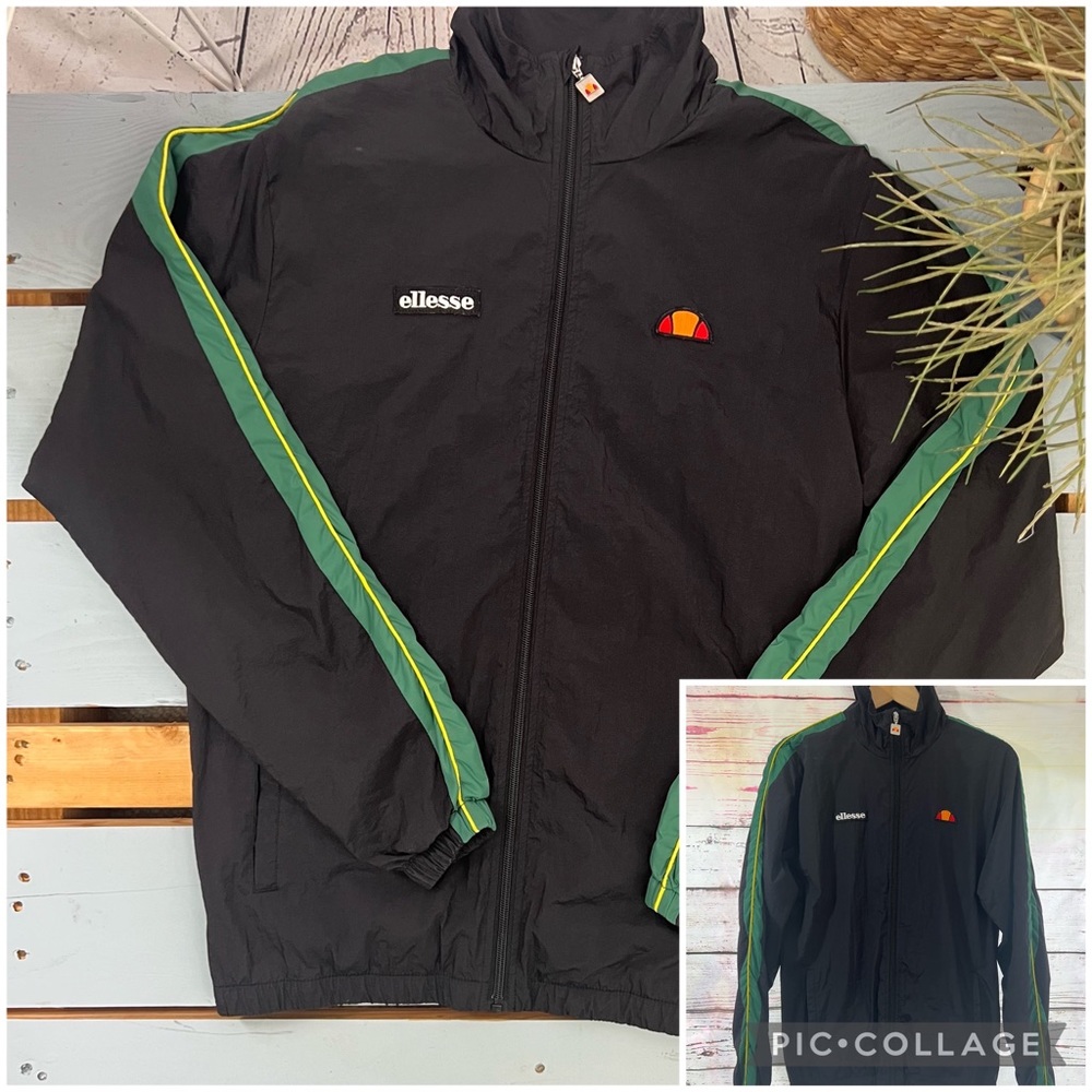 Ellesse Fiastra Track Jacket w/Sleeve Stripe Men’s S